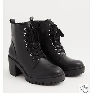 Torrid chunky hiker boots